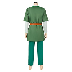 Cosplay Costume Arusu Dragon Quest Jeu Cosplay Tenue Verte Homme