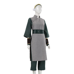Cosplay Costume Toph Beifong Avatar: The Last Airbender Saison 2(2026) TV Cosplay Tenue Grise Femme