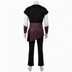 Cosplay Costume Odysseus The Odyssey(2026) Film Cosplay Tenue Noire avec Tablier Homme