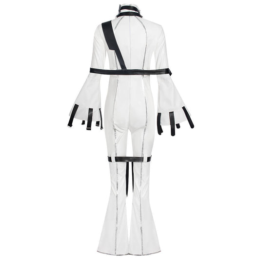 Cosplay Costume C.C. Code Geass 20e Anniversaire Anime Cosplay Tenue Blanche Femme