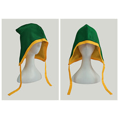 Cosplay Costume Arusu Dragon Quest Jeu Cosplay Tenue Verte Homme