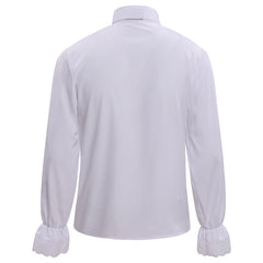 Cosplay Costume Beast La Belle et la Bête Film Cosplay Chemise Blanche Homme