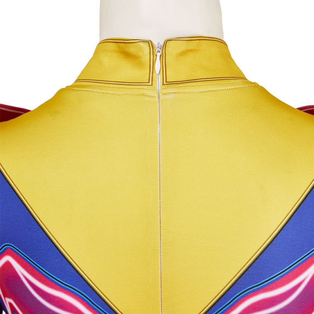 Psylocke Ensemble de Combinaison Bleue Cosplay Costume