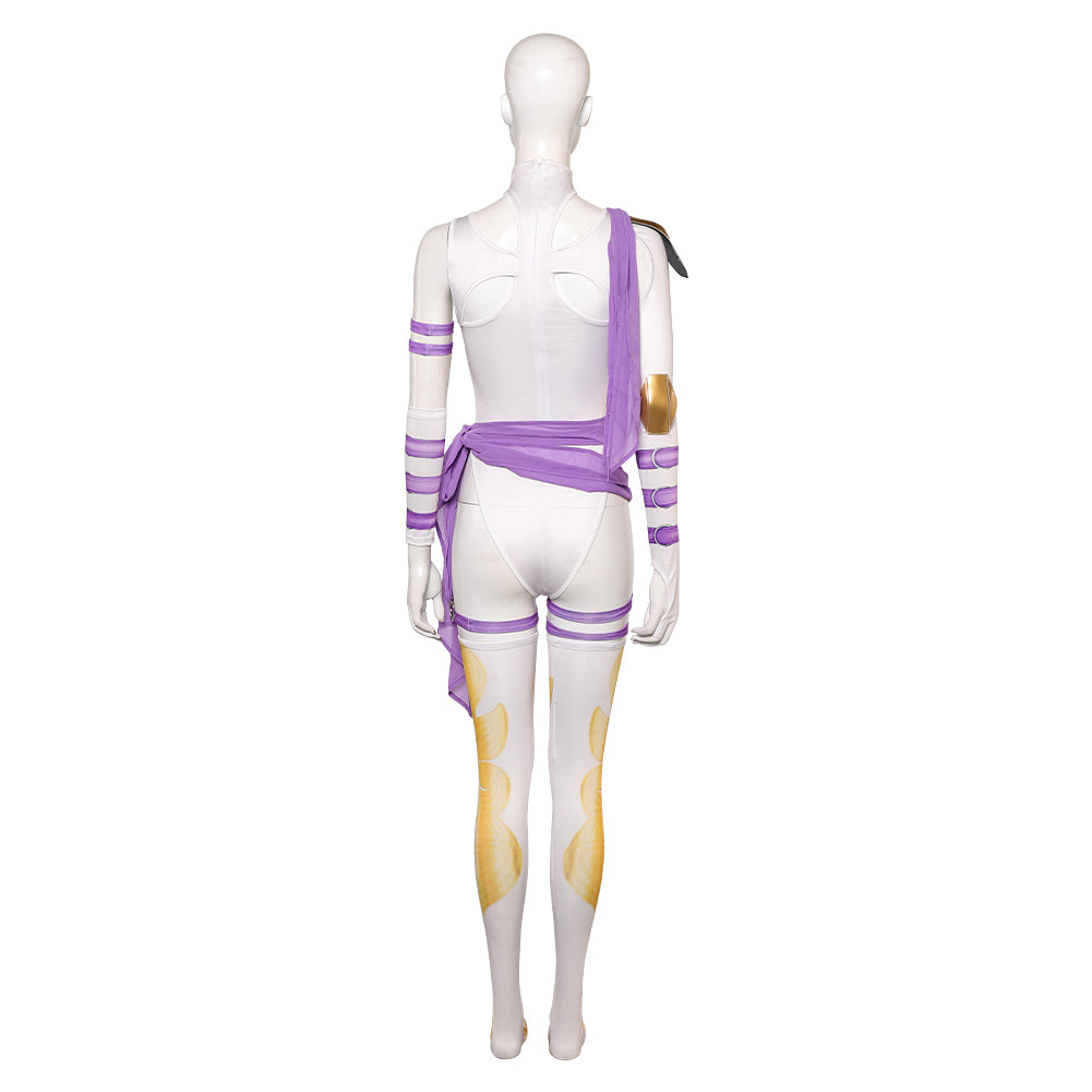 Psylocke Tenue de Phantom Purple Cosplay Costume