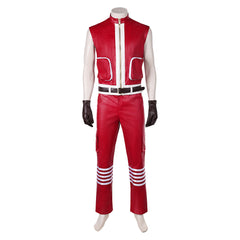 Red One(2024) Nick Santa Claus Père Noël Tenue Rouge Cosplay Costume