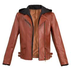 Resident Evil 30e Anniversaire Grace Ashcroft Veste Rouge Brique Cosplay Costume