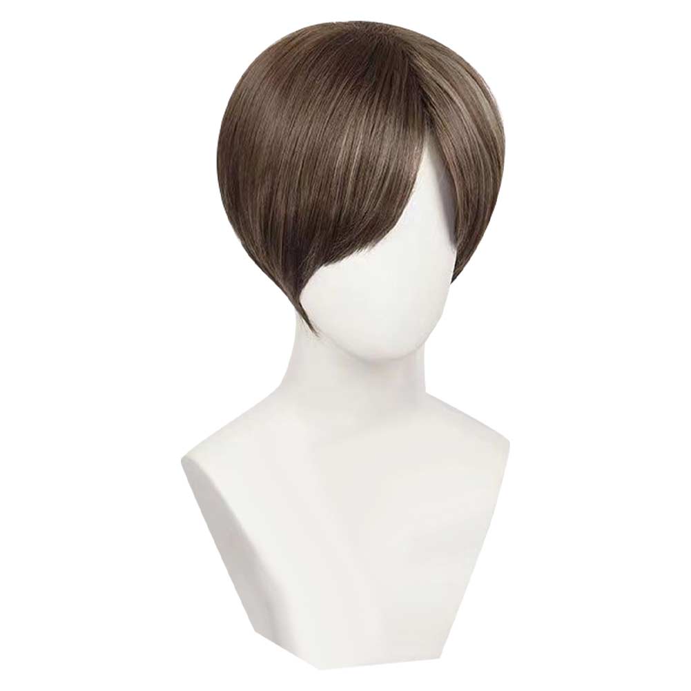 Resident Evil Leon Scott Kennedy Cosplay Perruque
