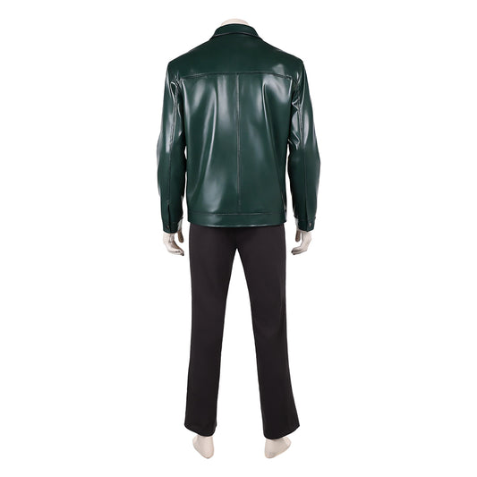 Retour à Silent Hill(2026) James Sunderland Tenue Noire et Verte Cosplay Costume