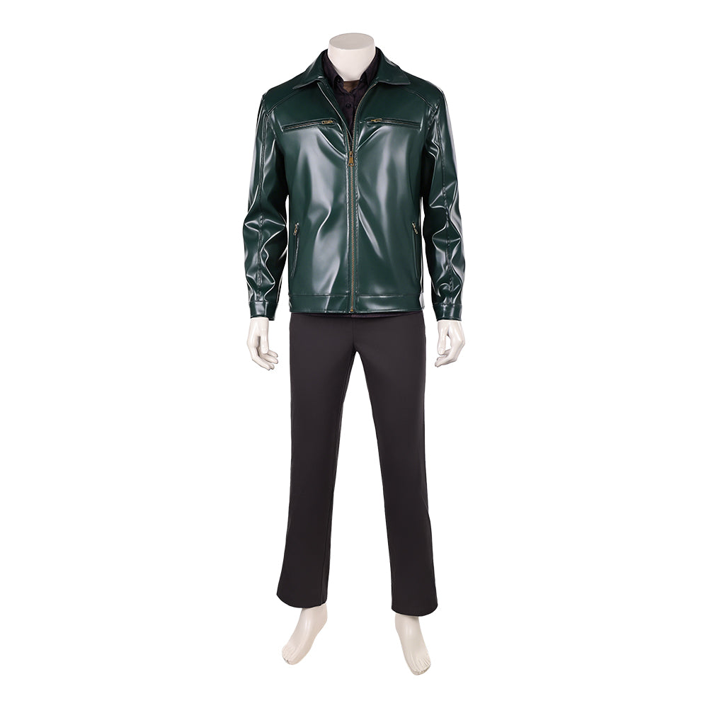 Retour à Silent Hill(2026) James Sunderland Tenue Noire et Verte Cosplay Costume