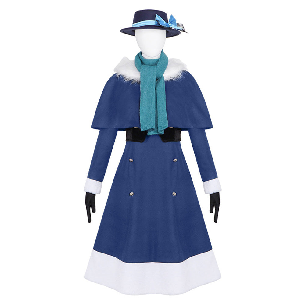 Reverse1999 Vertin Robe Bleue Cosplay Costume