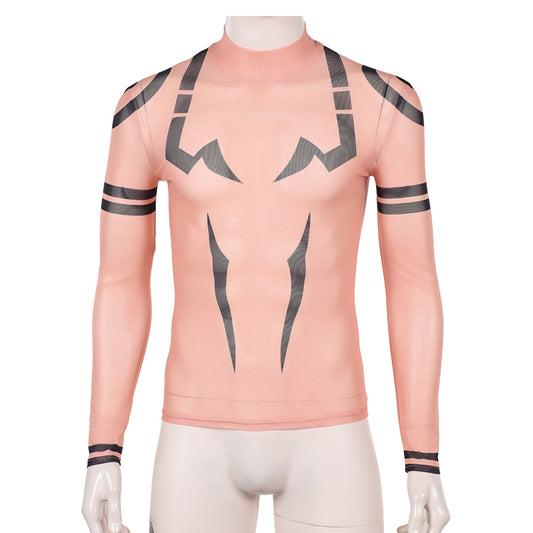 Saison 3(2026) Sukuna Haut Imprimé Tatouage Cosplay Costume