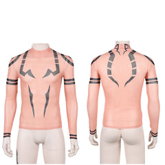 Saison 3(2026) Sukuna Haut Imprimé Tatouage Cosplay Costume
