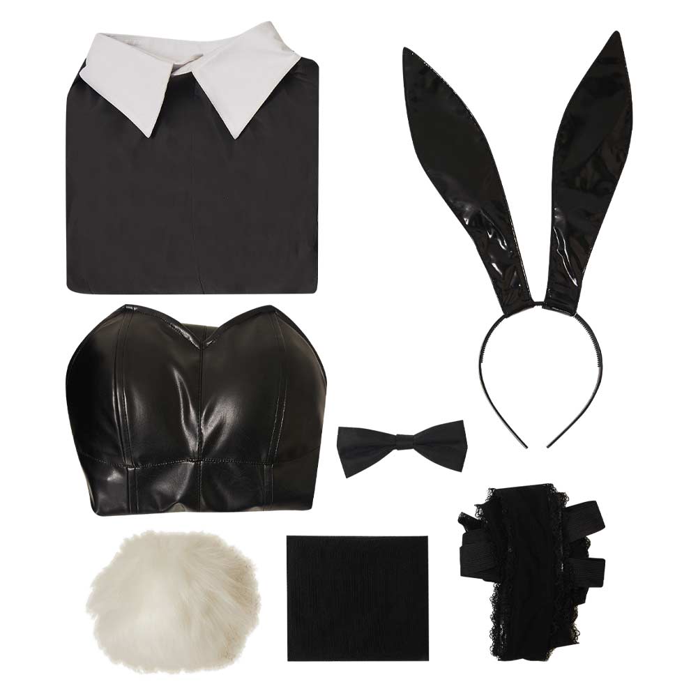 Sexy Cosplay Doll 2(2025) Kitagawa Marin Bunny Girl Tenue Noire Cosplay Costume