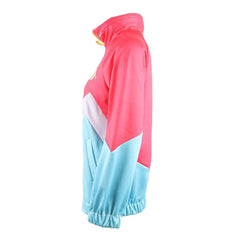 Splatoon 3 Pieuvre Rouge Veste Imprimé Cosplay Costume