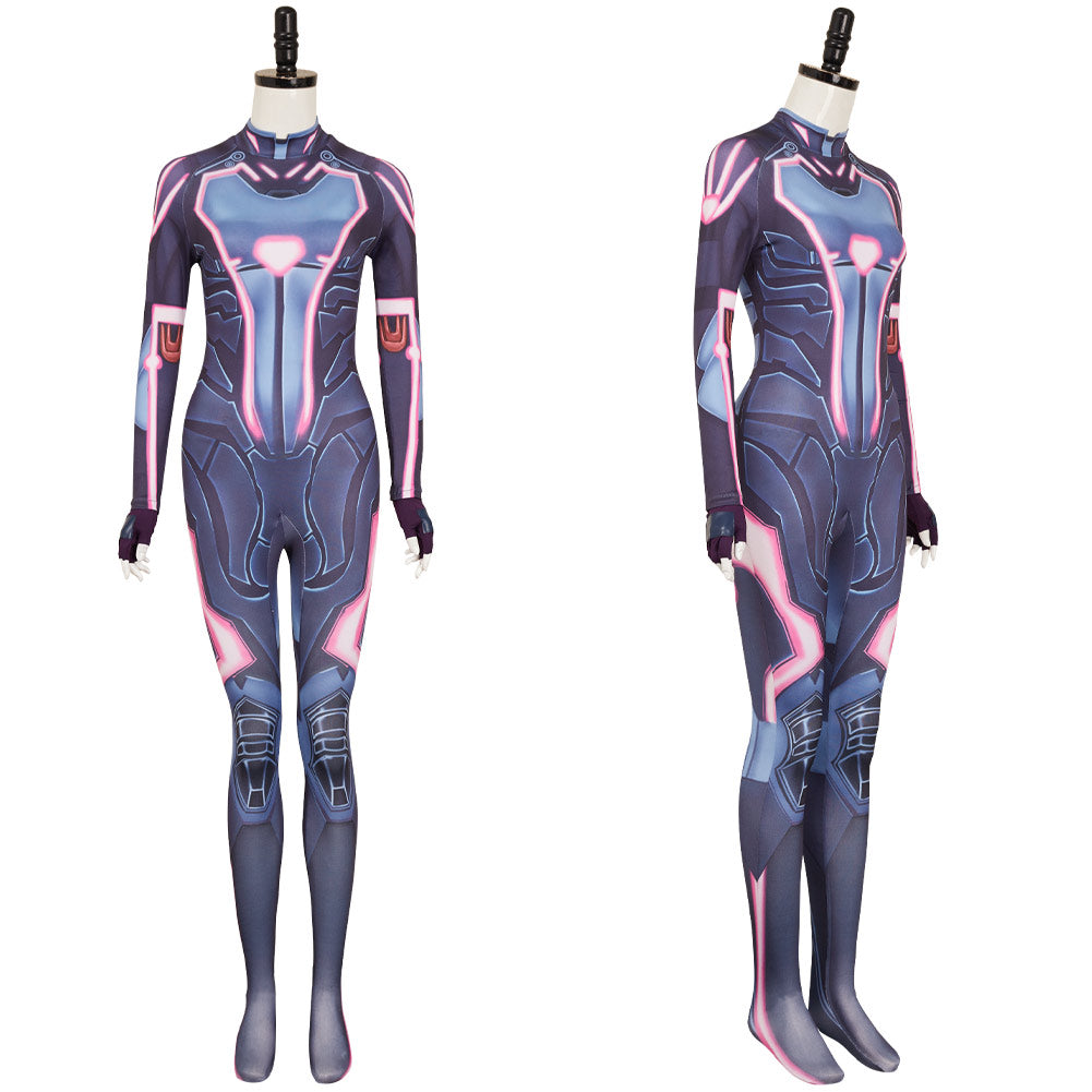 Split Fiction(2025) Mio Combinaison Violette Cosplay Costume