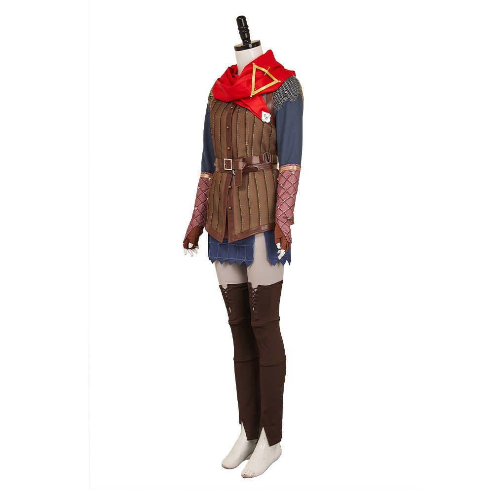 Split Fiction(2025) Mio Tenue Brune Cosplay Costume