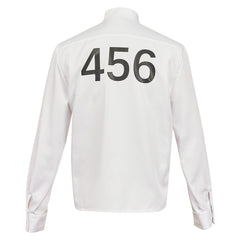 Squid Game 3(2025) Seong Gi-hun Veste Noire+Chemise Blanche Cosplay Costume