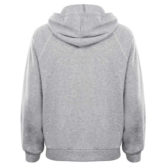 Stranger Things Saison 4 Dustin Henderson Sweat-Shirt à Capuche Gris Cosplay Costume