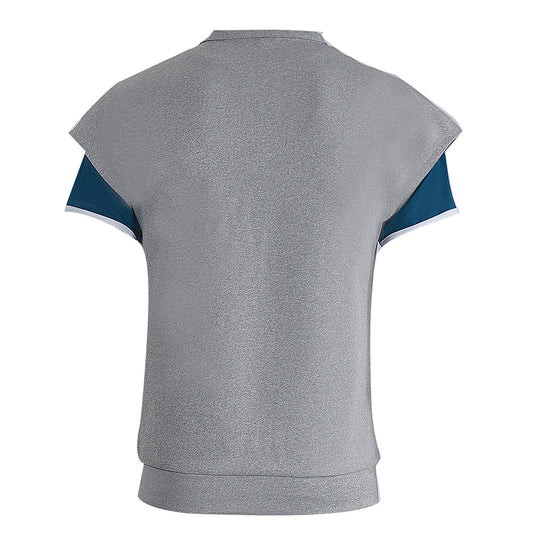 Stranger Things Saison 5 Erica Sinclair T-shirt Gris Cosplay Costume