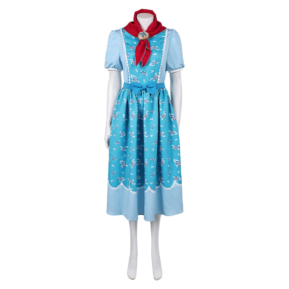 Stranger Things Saison 5 Holly Wheeler Robe Bleue Cosplay Costume