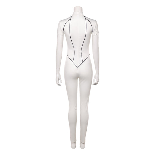 Stranger Things Saison 5 Kali Combinaison Blanche Cosplay Costume