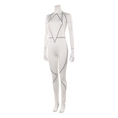 Stranger Things Saison 5 Kali Combinaison Blanche Cosplay Costume