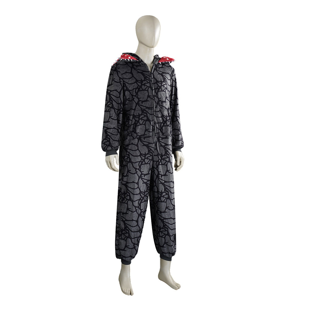 Stranger Things Saison 5(2025) Demogorgon Combinaison Grise Cosplay Costume