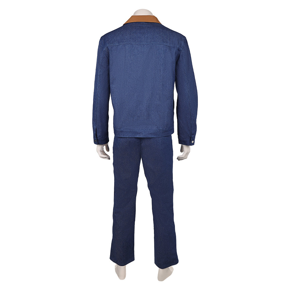 Stranger Things Saison 5(2025) Dmitri Antonov Tenu Bleu-Gris Cosplay Costume