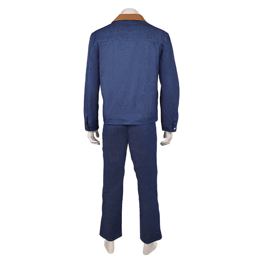 Stranger Things Saison 5(2025) Dmitri Antonov Tenu Bleu-Gris Cosplay Costume