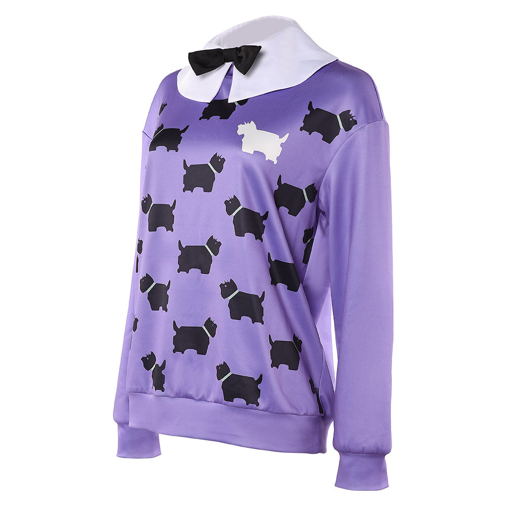 Stranger Things Saison 5(2025) Erica Haut Violet Cosplay Costume
