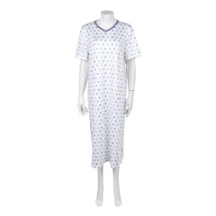 Stranger Things Saison 5(2025) Max Mayfield Robe Blanche à Pois Cosplay Costume