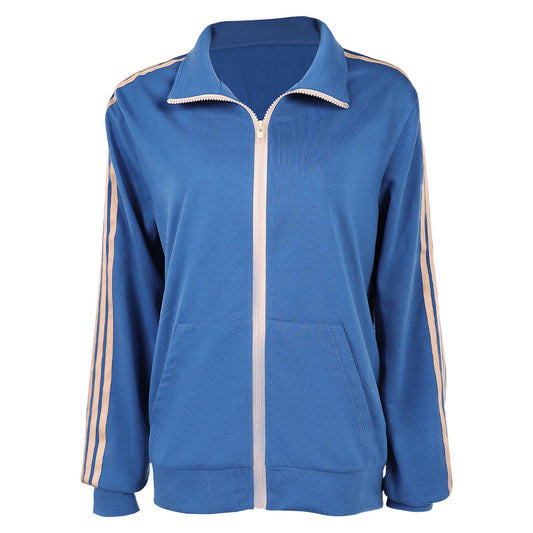 Stranger Things Saison 5(2025) Max Mayfield Veste Bleue Cosplay Costume
