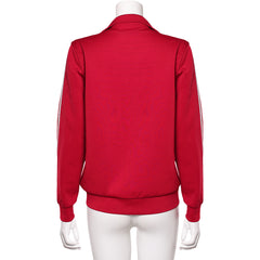 Stranger Things Saison 5(2025) Max Mayfield Veste Rouge Cosplay Costume