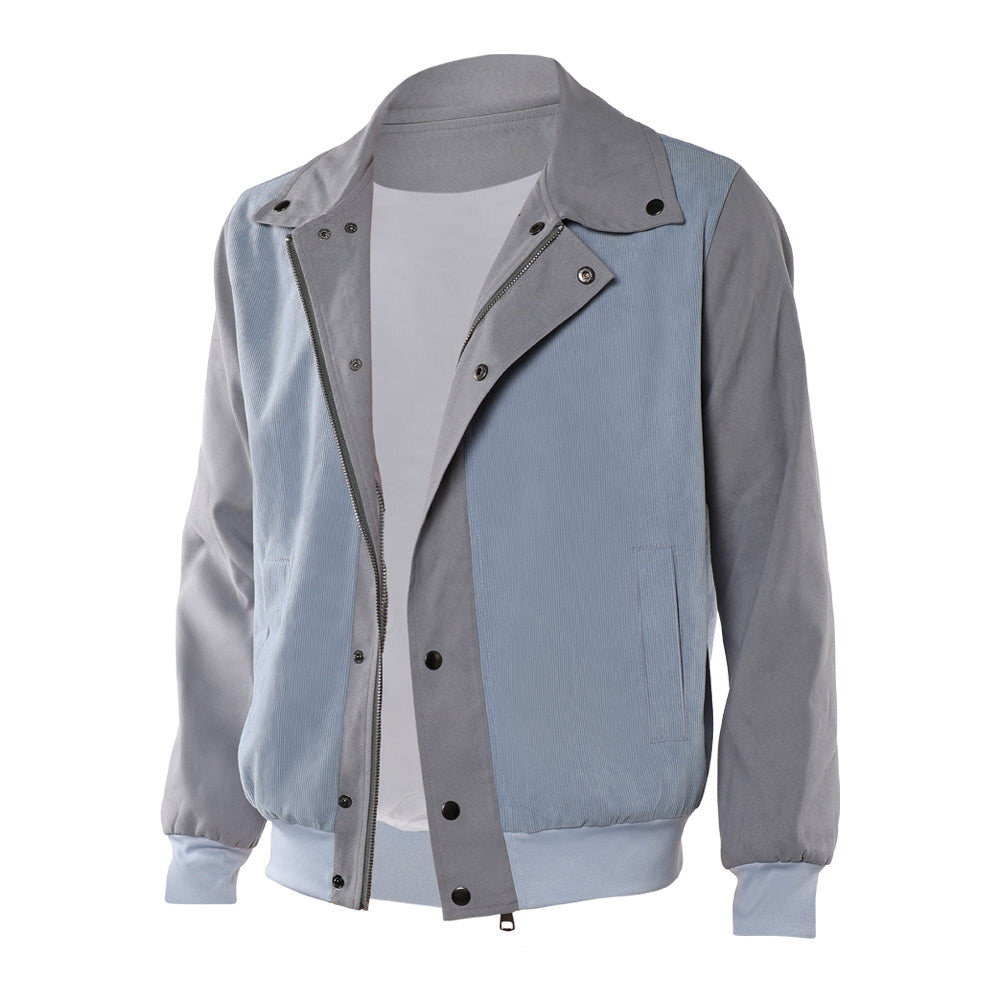 Stranger Things Saison 5(2025) Mike Wheeler Veste Grise Cosplay Costume