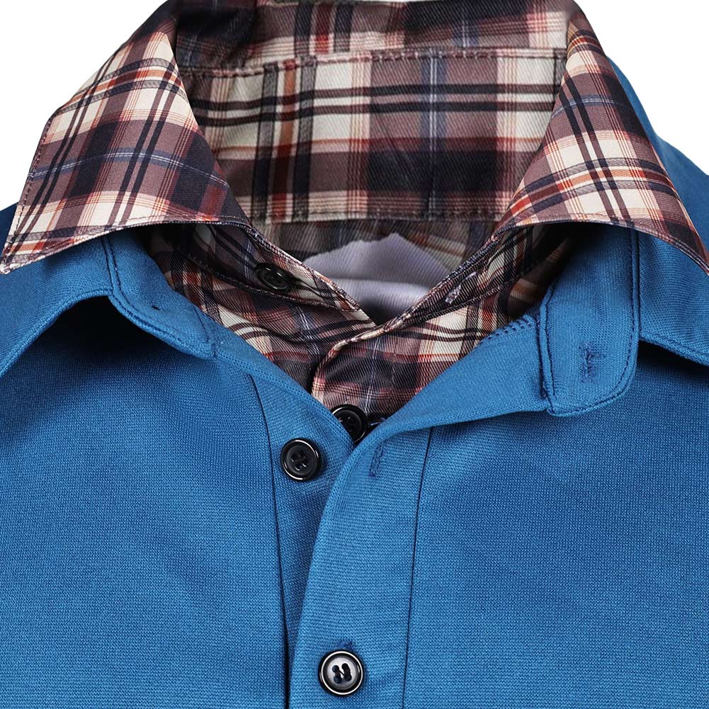 Stranger Things Saison 5(2025) Will Byers Sweat-shirt Bleu Faux Deux-pièces Cosplay Costume
