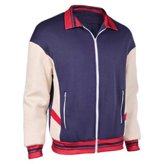 Stranger Things Saison 5(2025) Will Byers Veste Bleue et Beige Cosplay Costume