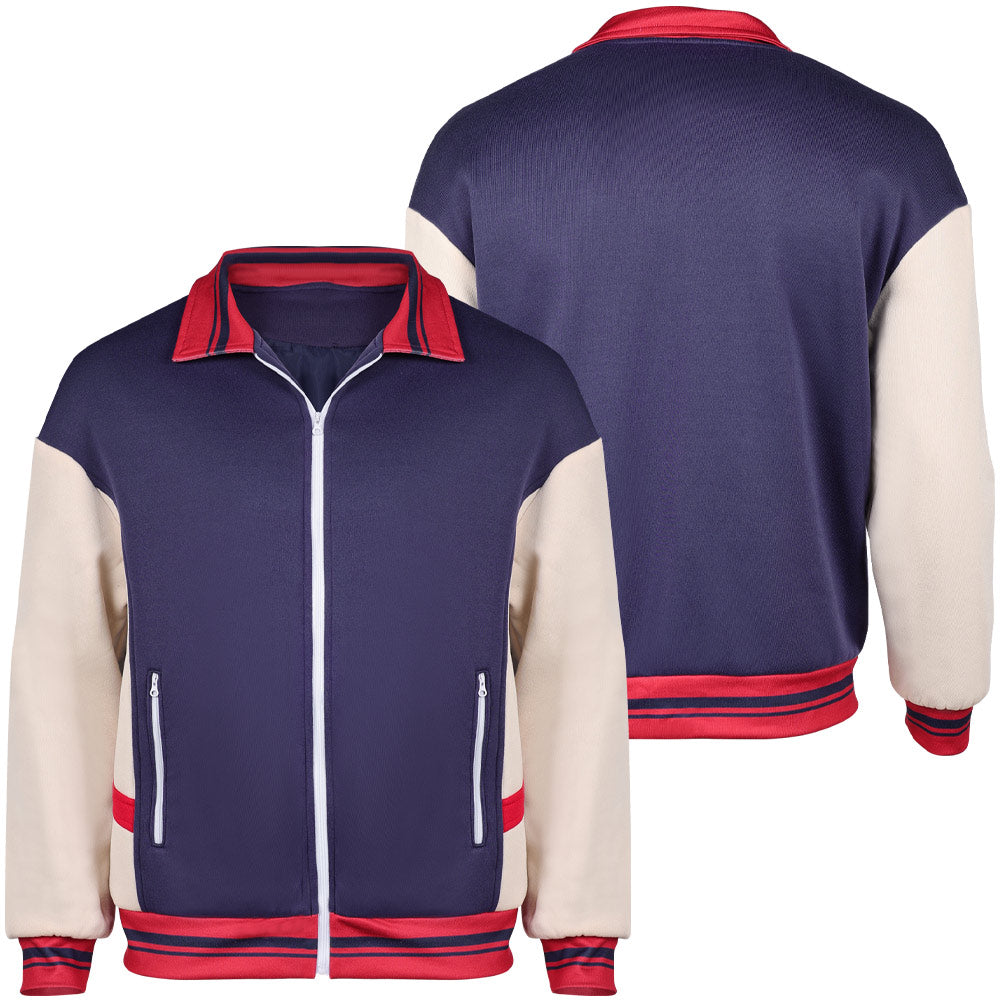Stranger Things Saison 5(2025) Will Byers Veste Bleue et Beige Cosplay Costume