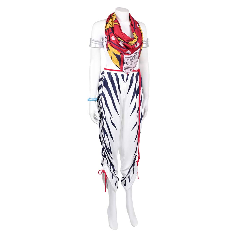 Street Fighter 6 Elena Cosplay Costume