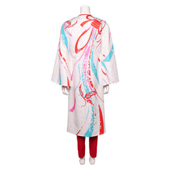 Street Fighter 6 Mai Shiranui Tenue Rouge avec Cape Cosplay Costume