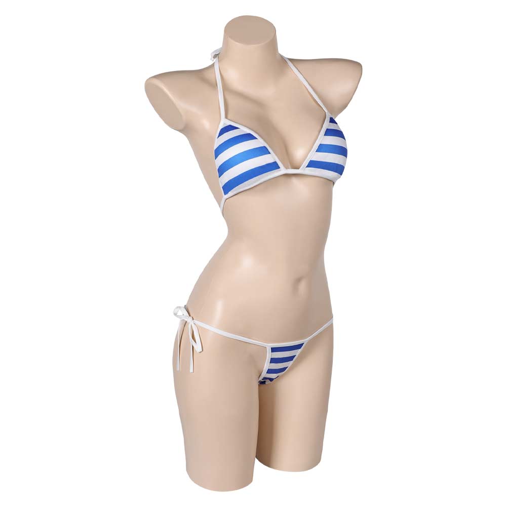 Street Fighter Cammy Maillot de Bain Bikini Cosplay Costume