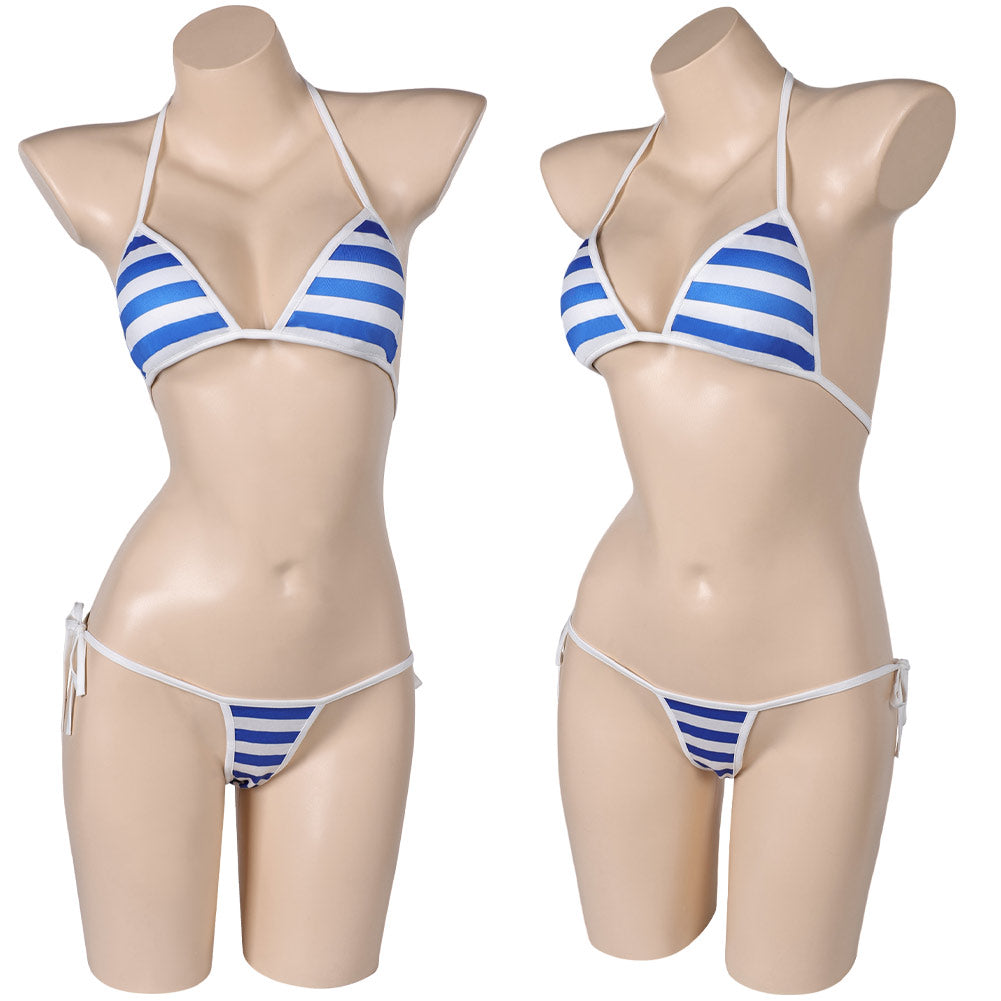 Street Fighter Cammy Maillot de Bain Bikini Cosplay Costume
