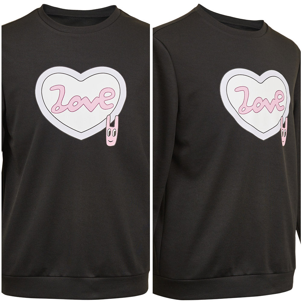 Takopii no Genzai(2025) Kirarazaka Marina T-shirt Noir à Manches Longues Cosplay Costume