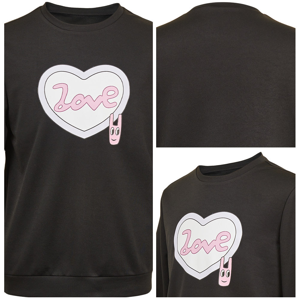 Takopii no Genzai(2025) Kirarazaka Marina T-shirt Noir à Manches Longues Cosplay Costume