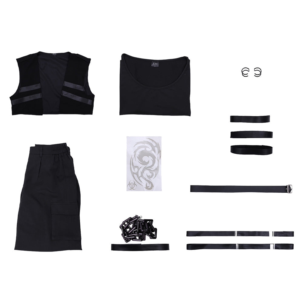 Tamon‘s B-Side Cosplay Costume Halloween Carnival Party Suit Rintarou Kai   