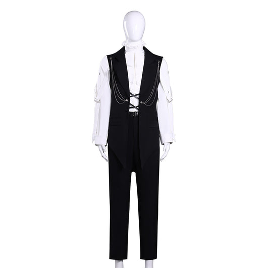 Tamon‘s B-Side(2026) Ouri Sakaguchi Tenue Noire Cosplay Costume
