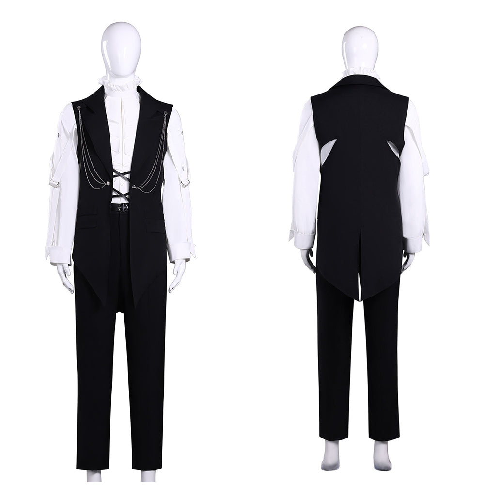 Tamon‘s B-Side(2026) Ouri Sakaguchi Tenue Noire Cosplay Costume