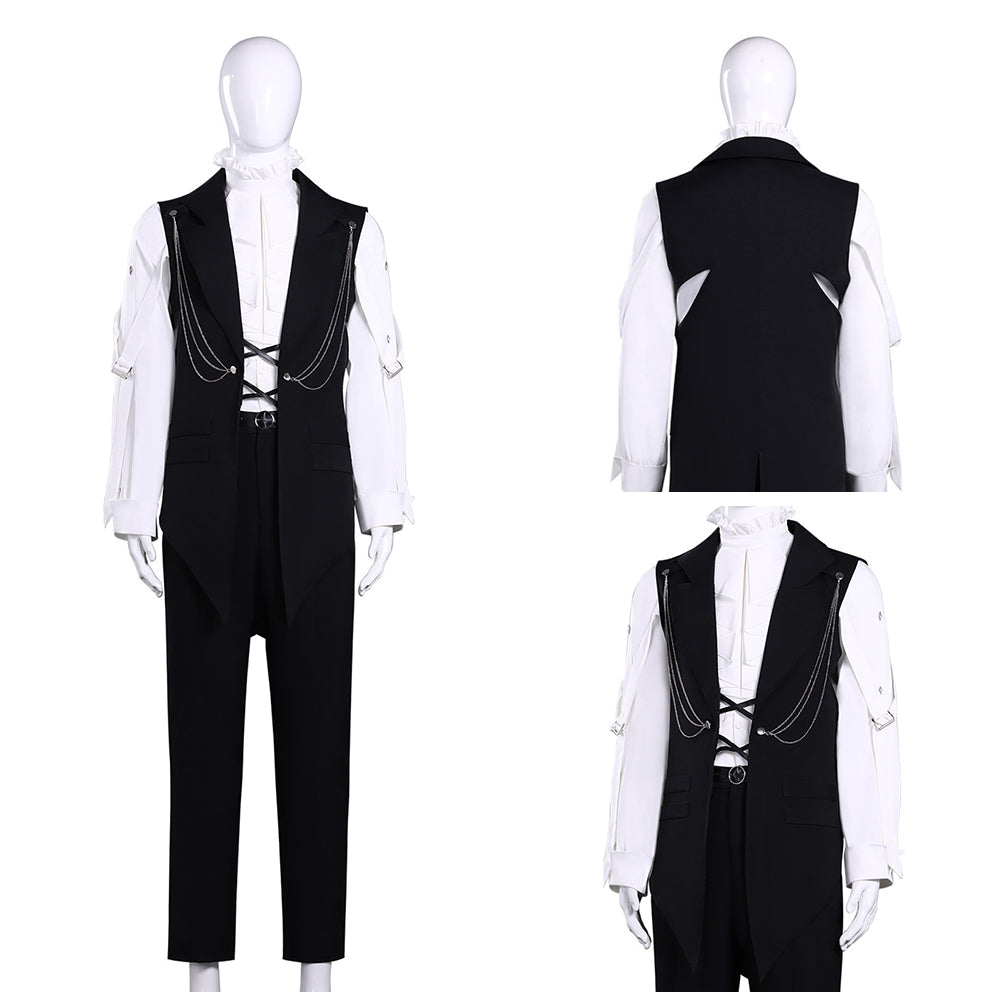 Tamon‘s B-Side(2026) Ouri Sakaguchi Tenue Noire Cosplay Costume