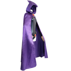  Teen Titans Raven Cosplay Costume Outfits Halloween Carnival Suit  
