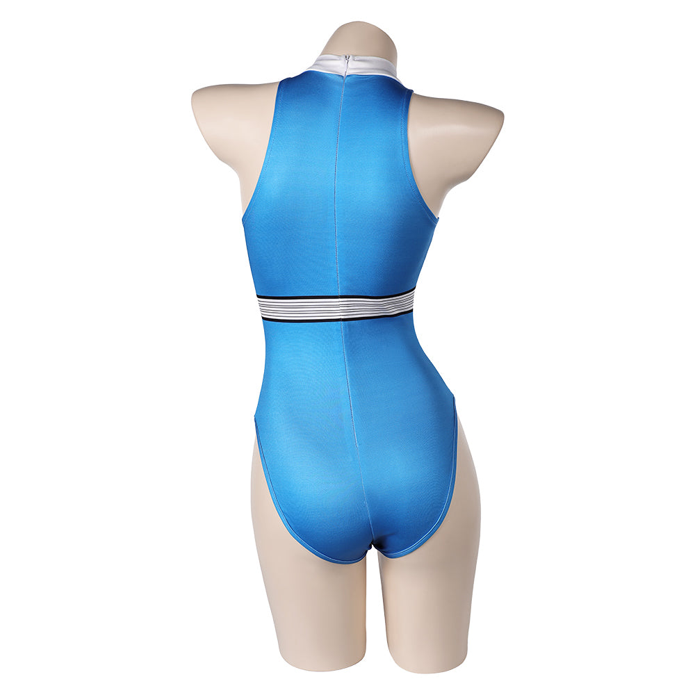 The Fantastic Four: First Steps(2025) Invisible Woman Sue Storm Maillot de Bain One Piece Cosplay Costume
