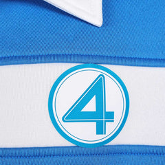 The Fantastic Four: First Steps(2025) The Thing Veste Bleu et Blanche Cosplay Costume